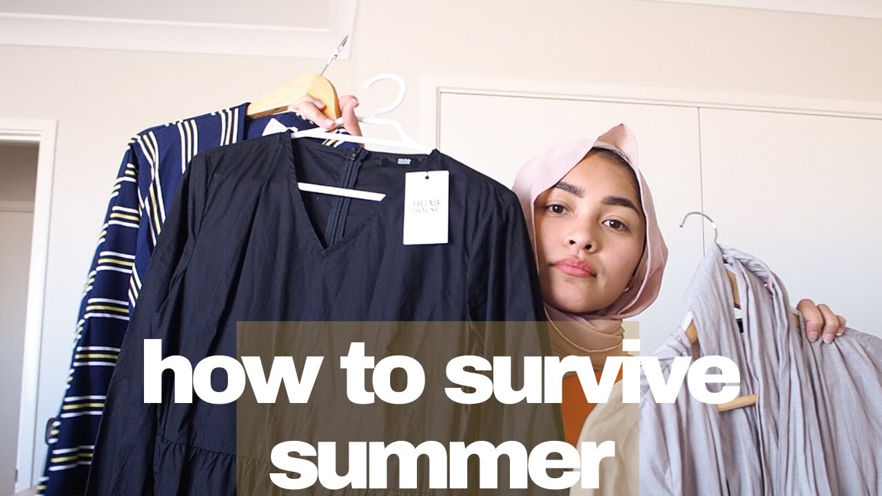 10 WAYS TO SURVIVE SUMMER FOR HIJABI'S | GRACE & COY