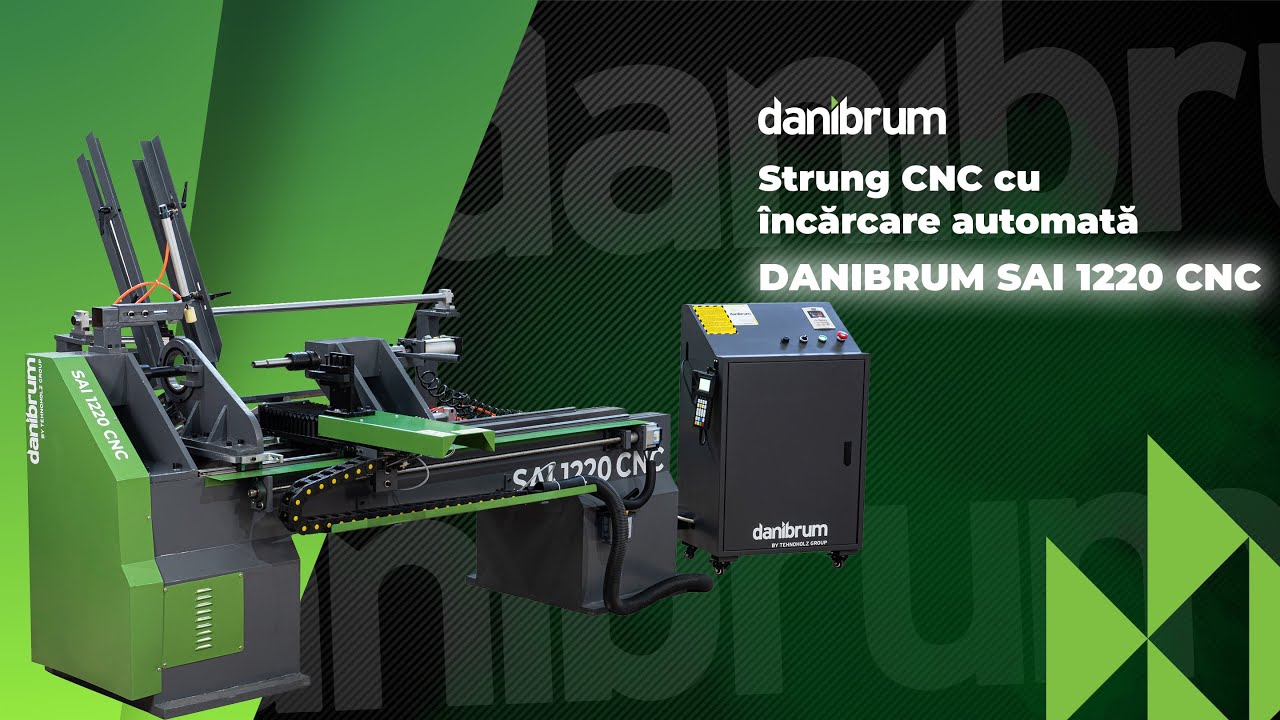 Strung CNC cu &icirc;ncărcare automată - DANIBRUM SAI 1220 CNC