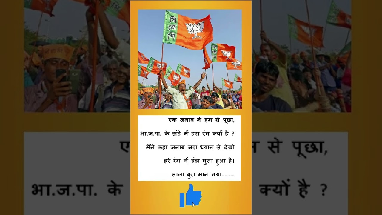 We Support B.J.P.........