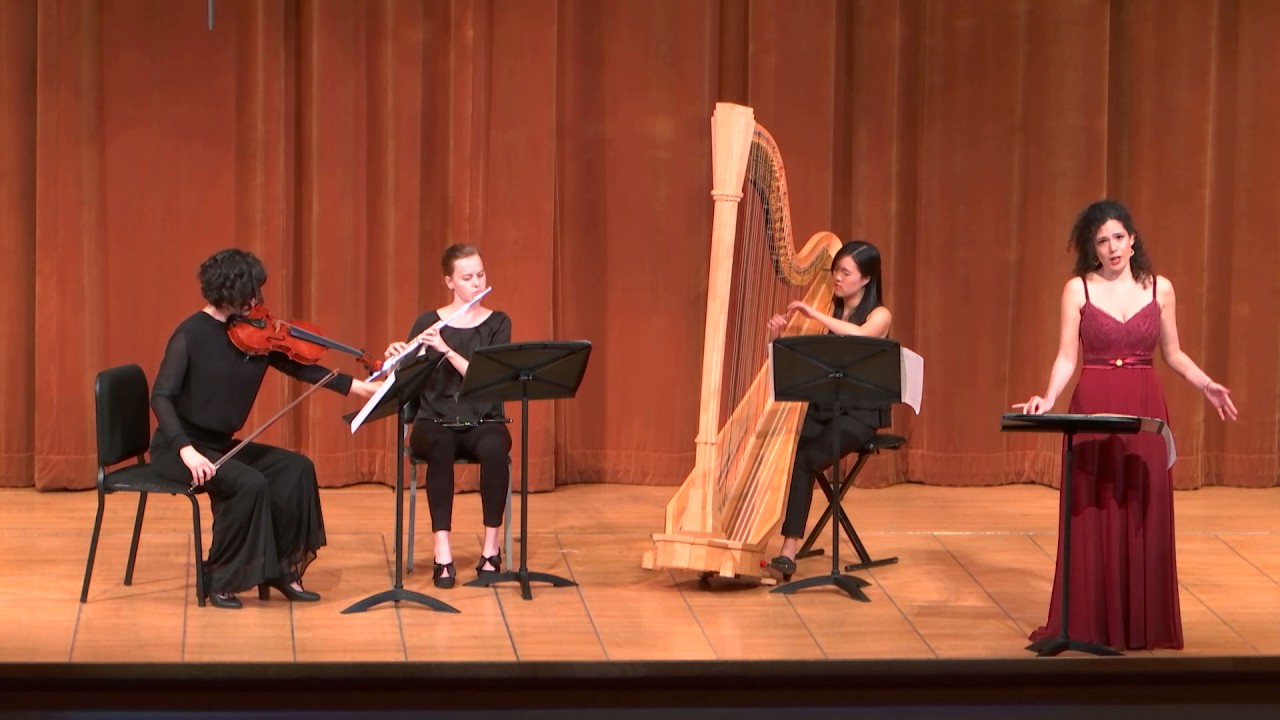Adieu by Darius Milhaud & Arthur Rimbaud / at CIM 2017