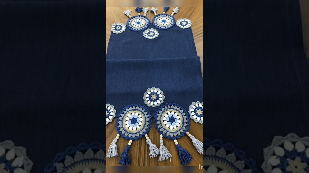 #tablerunner #chemindetable #coussin #naperon #setdetable