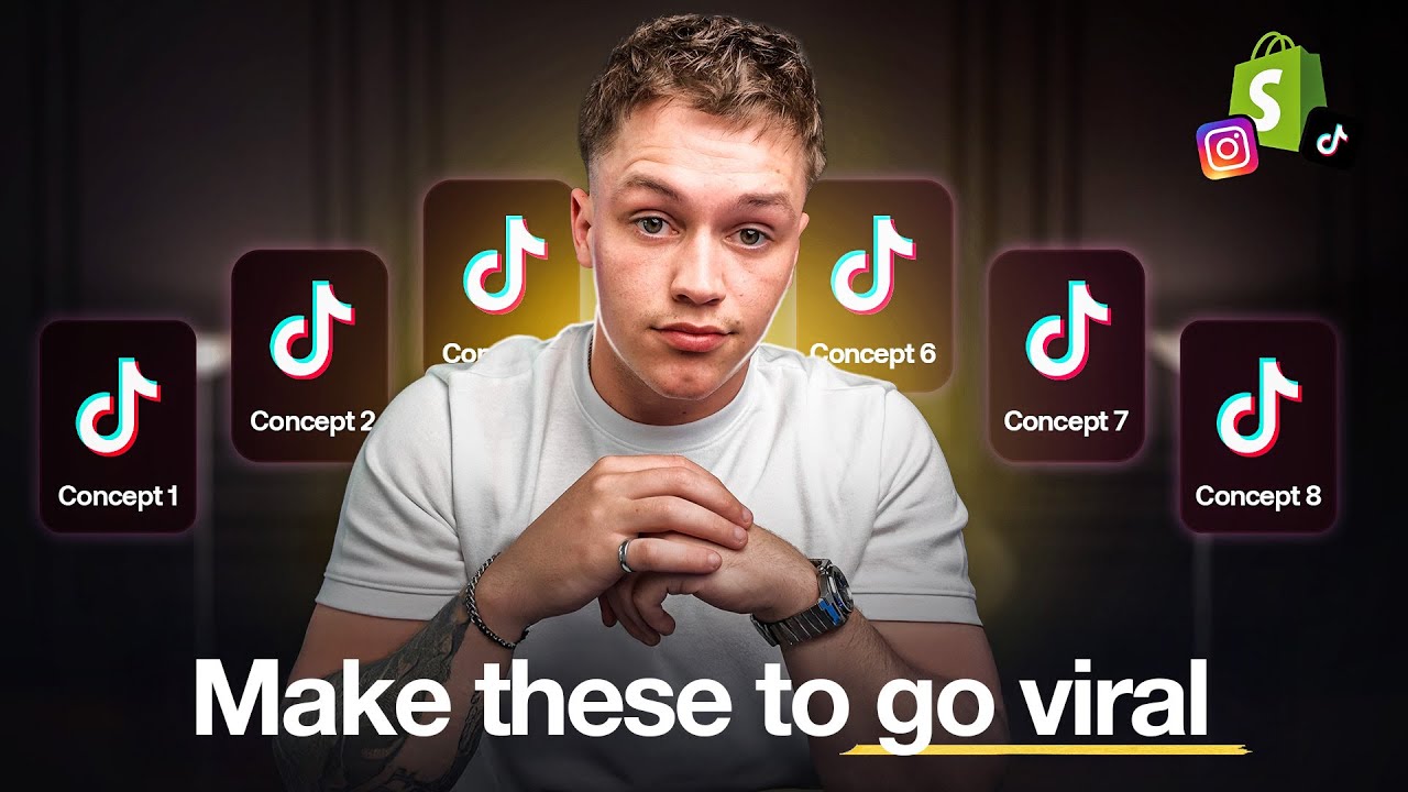 8 Video Concepts To Make Your Product Go Viral (Organic Dropshipping)