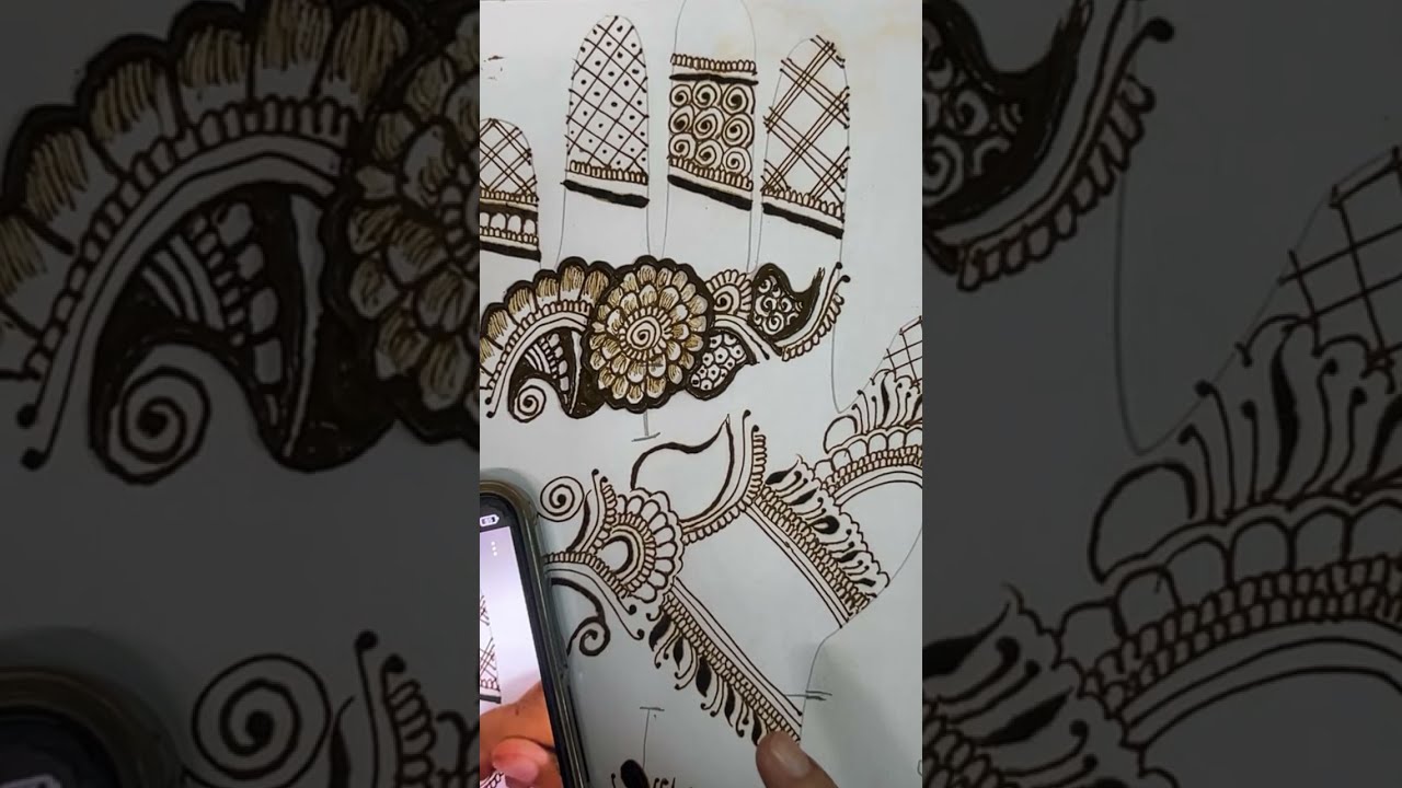 Free Mehandi Live Class Day 22 | Tanisha Mehandi Tutorial #mehndi #henna