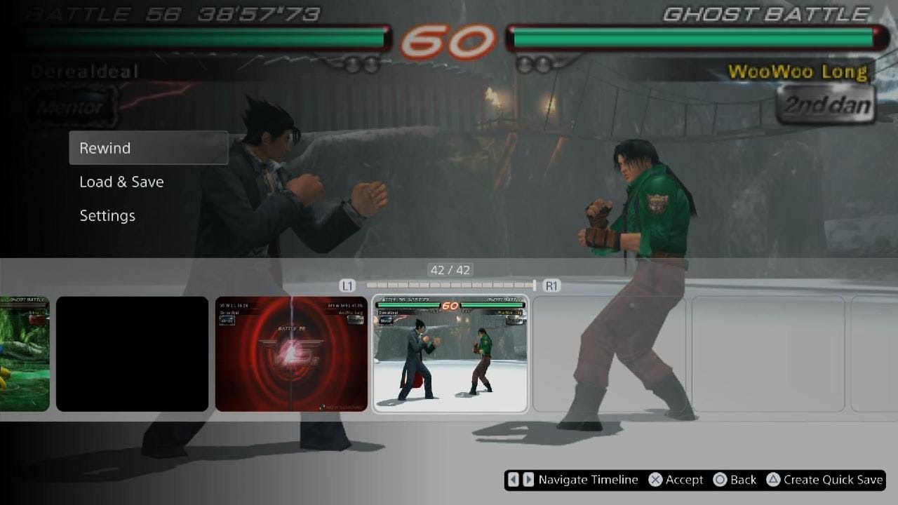 Tekken 6_ghost rank battles Jin Kazama