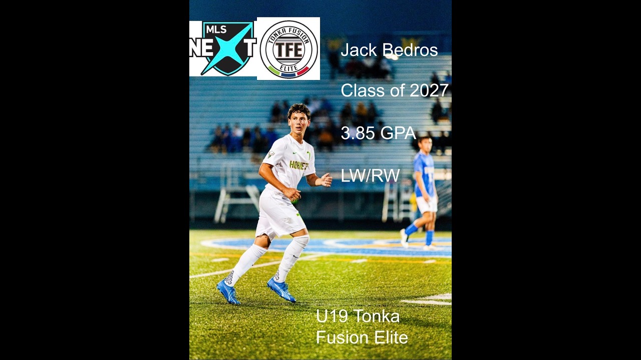 MLS Next Winter Highlights | Class of 2027 | U19 Tonka Fusion Elite | Jack Bedros