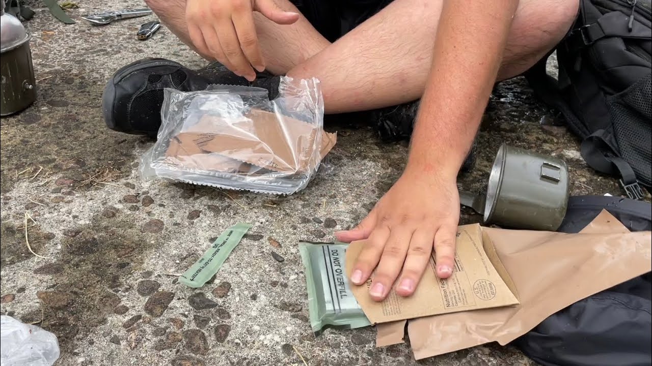 Wir testen das Amerikanische MRE (Meal ready to eat)