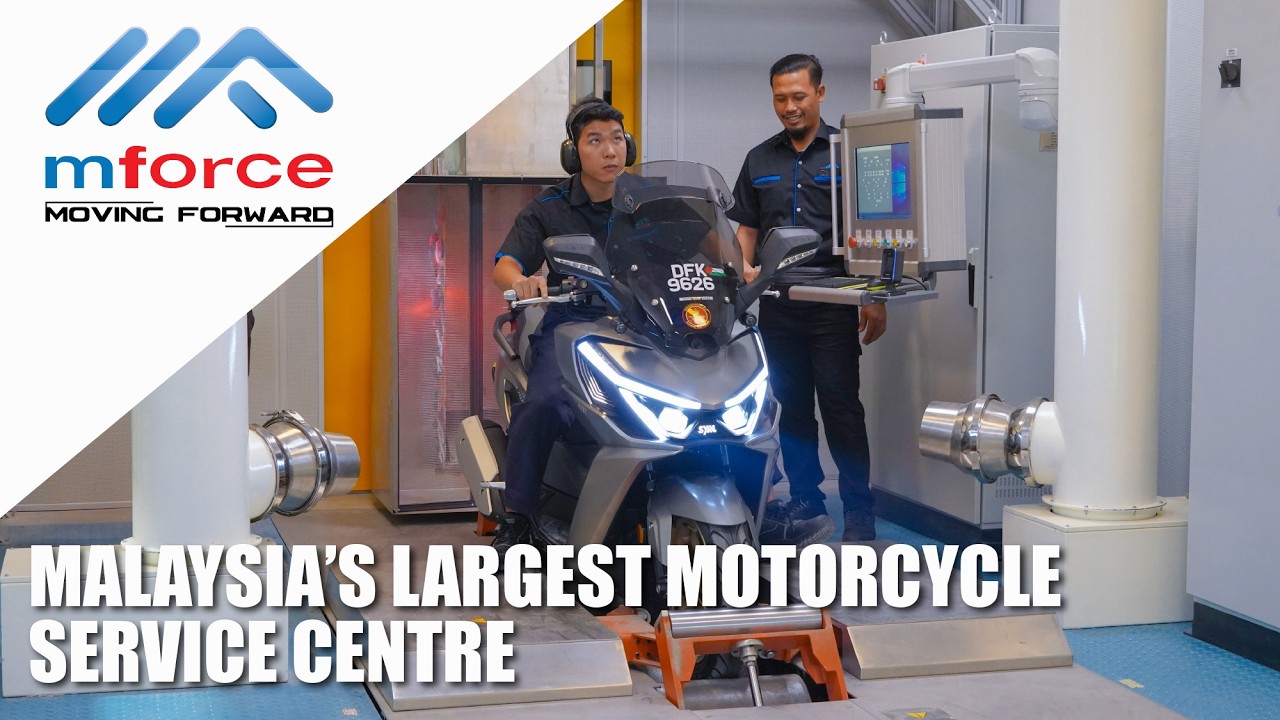 Крупнейший в Малайзии сервисный центр по обслуживанию мотоциклов | MFORCE BIKE HOLDINGS SDN. BHD.
