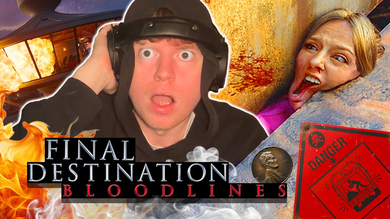 i watched *FINAL DESTINATION BLOODLINES* for the FIRST time EVER!