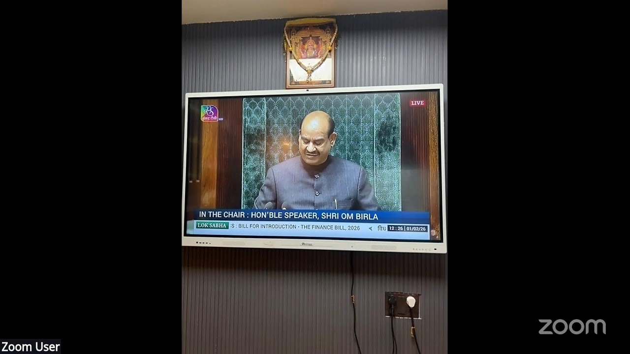 BUDGET 2026 LIVE FINANCE MINISTER IN LOK SABHA