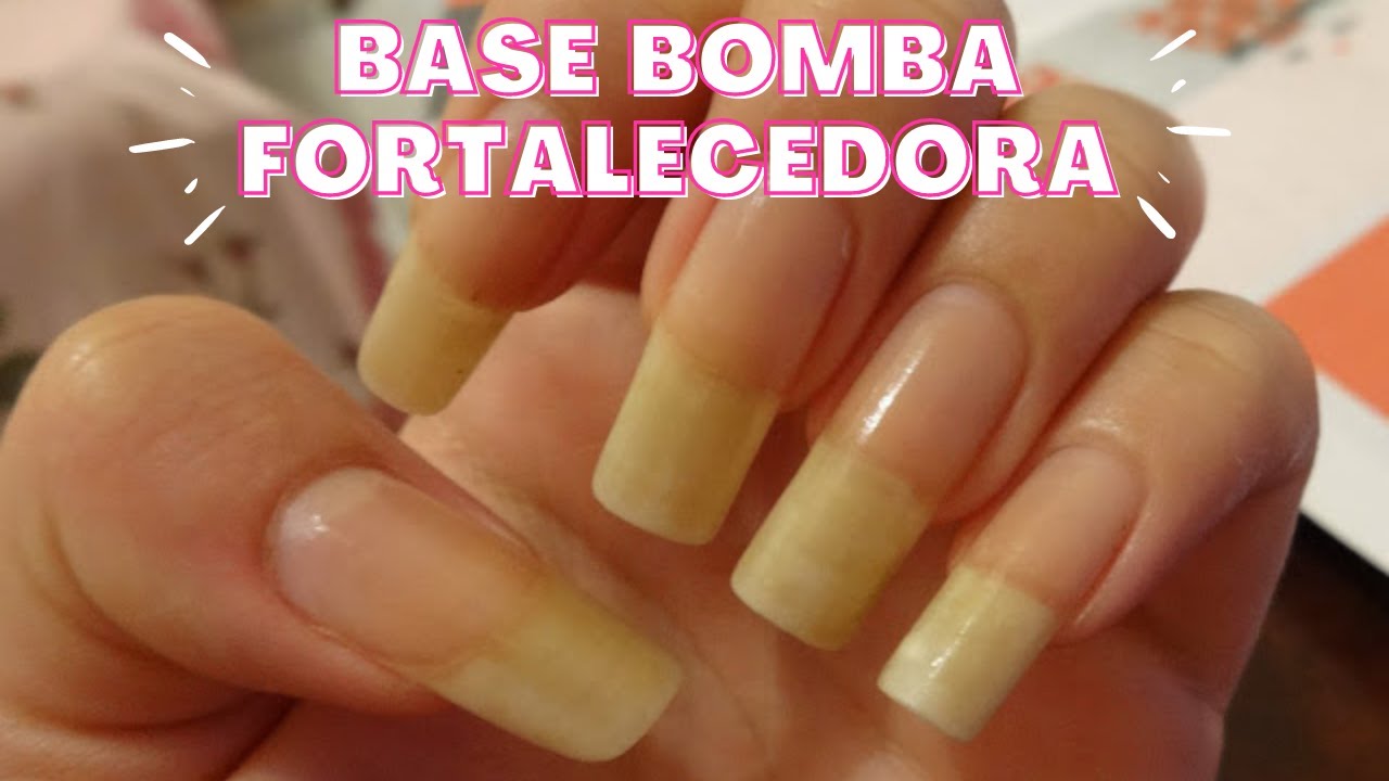 Base Bomba Fortalecedora Caseira para ter Unhas Grandes e Fortes| por Elizabeth Cordeiro