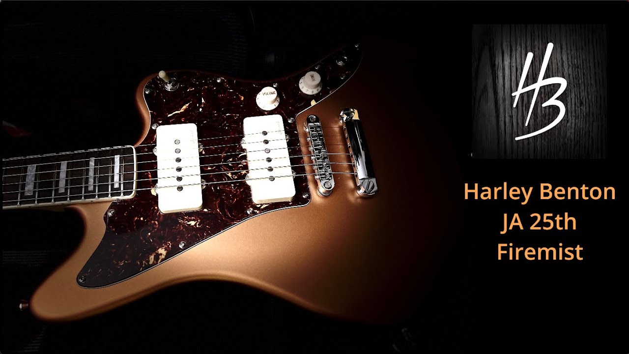 Get this too!!! Harley Benton JA 25TH Firemist