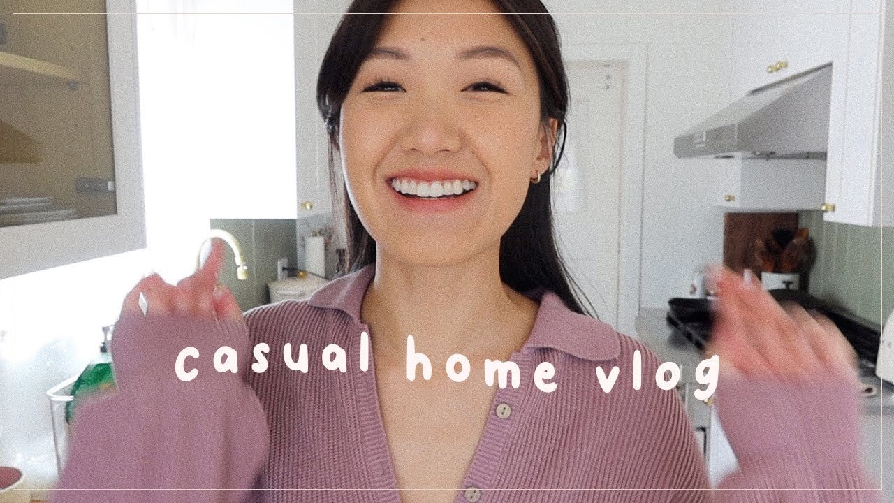 VLOG: casual weekend cooking at home, opening up