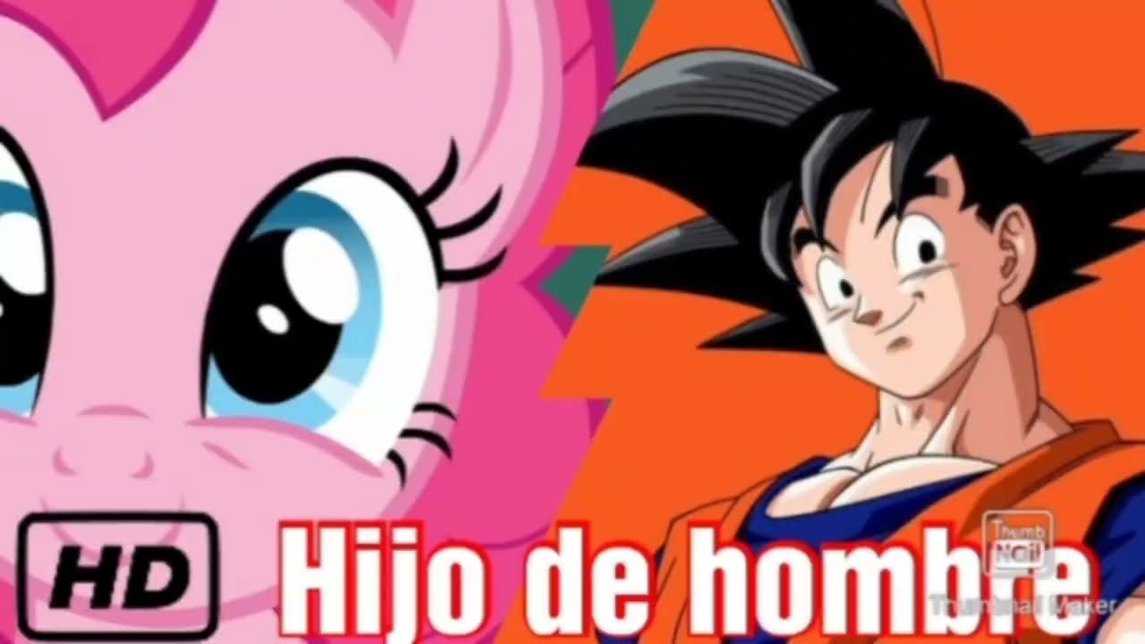 Hijo de hombre AI COVER (Goku y Pinkie pie). Bruh