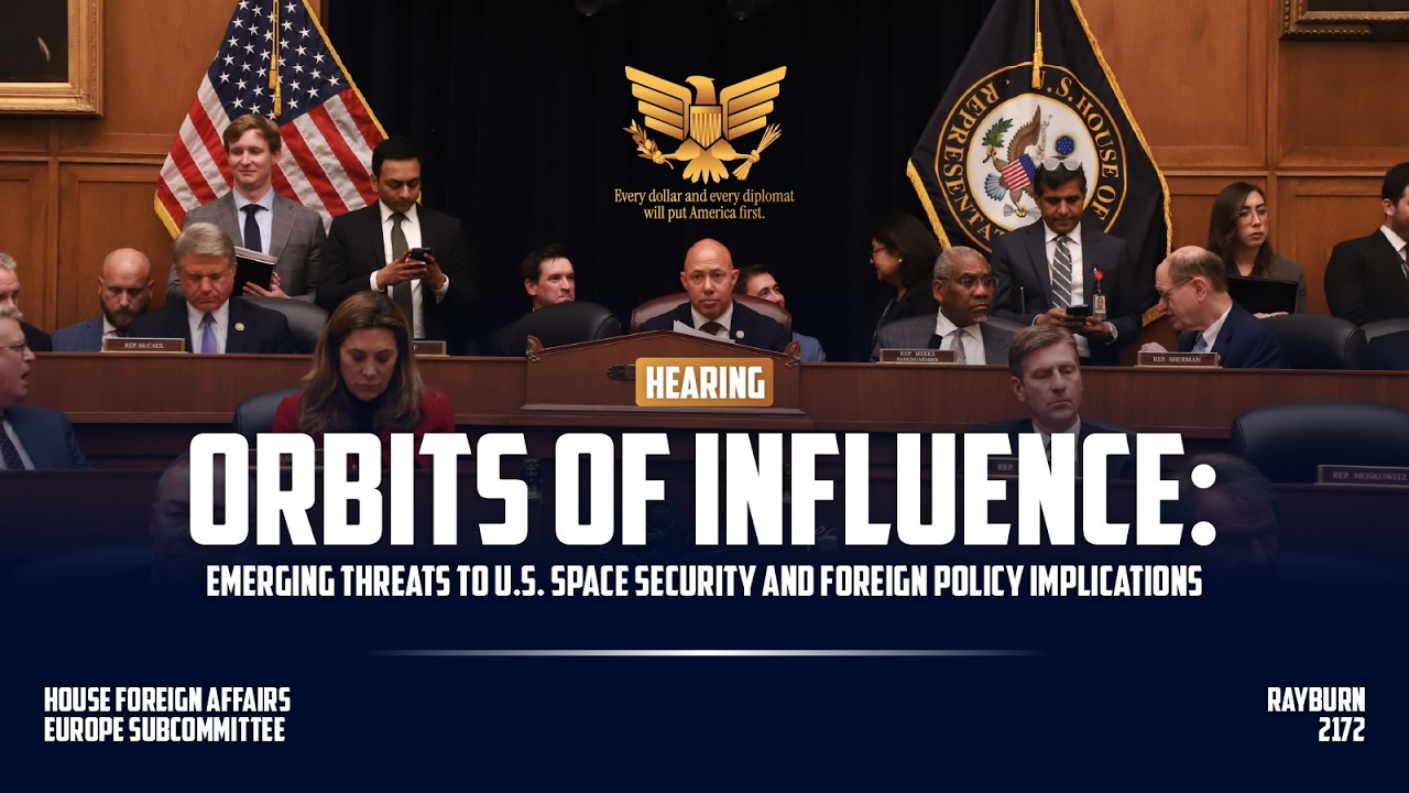 Orbits of Influence: Emerging Threats to U.S. Space Security and Foreign Policy Implications