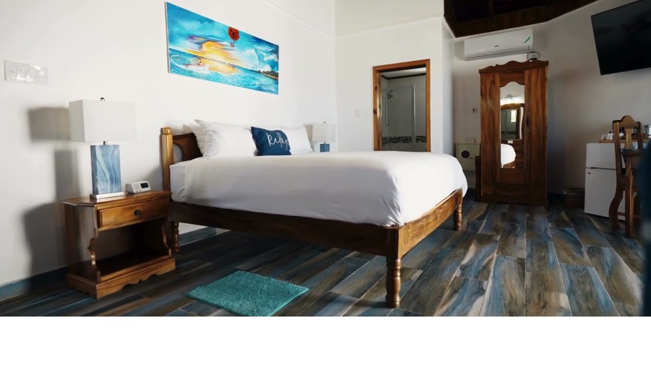 Deluxe King Ocean View with Patio - Blue Skies Beach Resort in Negril, Jamaica