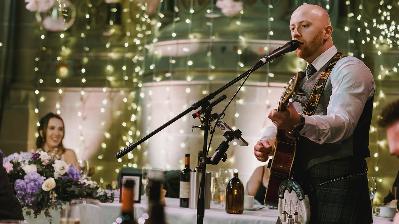 Groom Sings Emotional Song For His Wife On Their Wedding Day