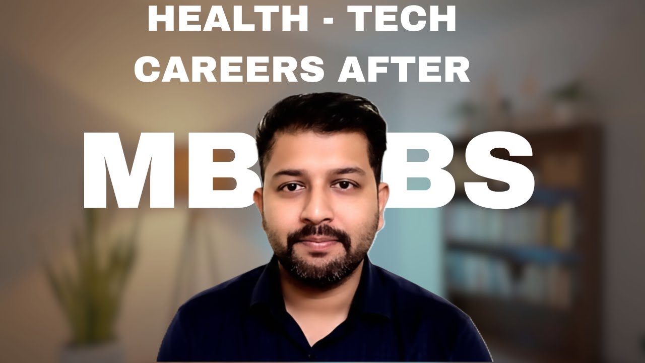 Healthtech careers after MBBS | AI ML | Biomedical Engineering