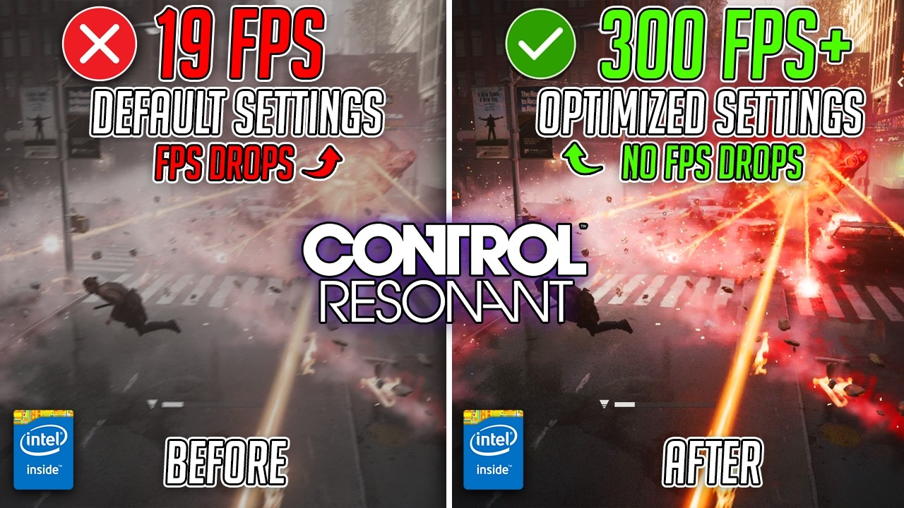 Control Resonant - BEST PC Settings to BOOST FPS, Visibility & Performance on ANY PC 📈