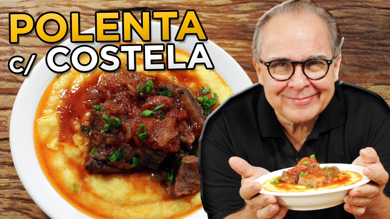 Polenta com Costela do Chef Taico