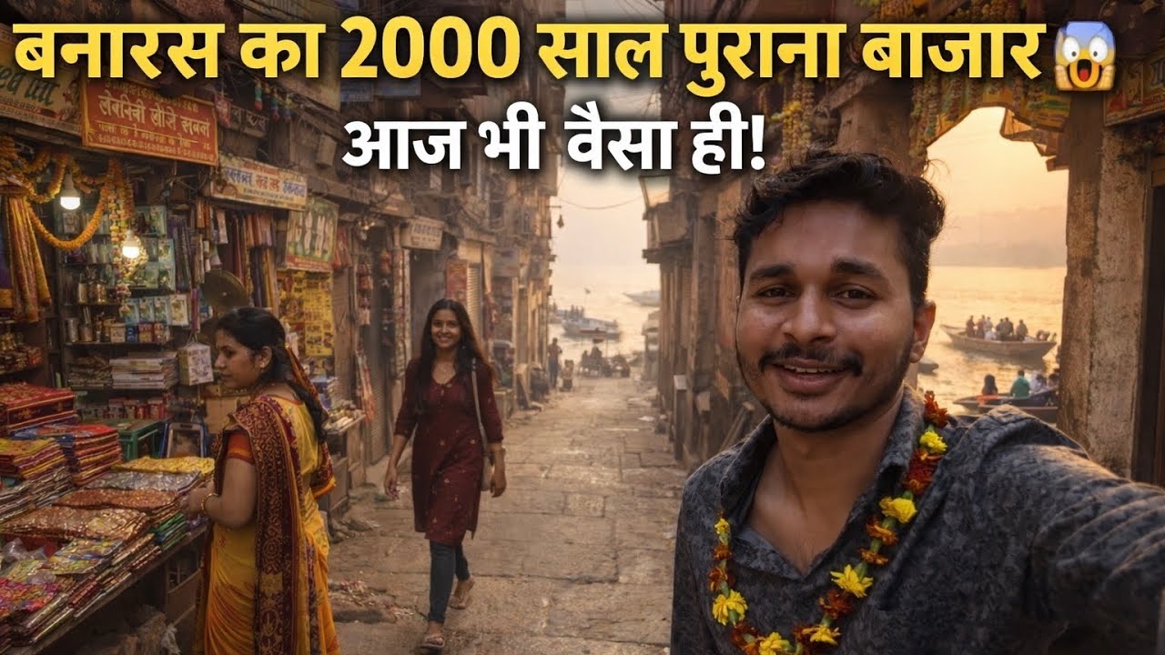 बनारस का अनोखा 2000 साल पुराना बाज़ार 😱 | आज भी वैसा ही!