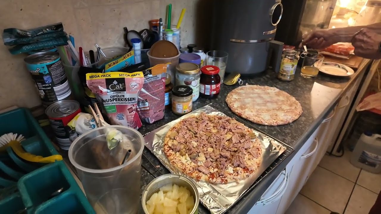 Heute mal Pizza !