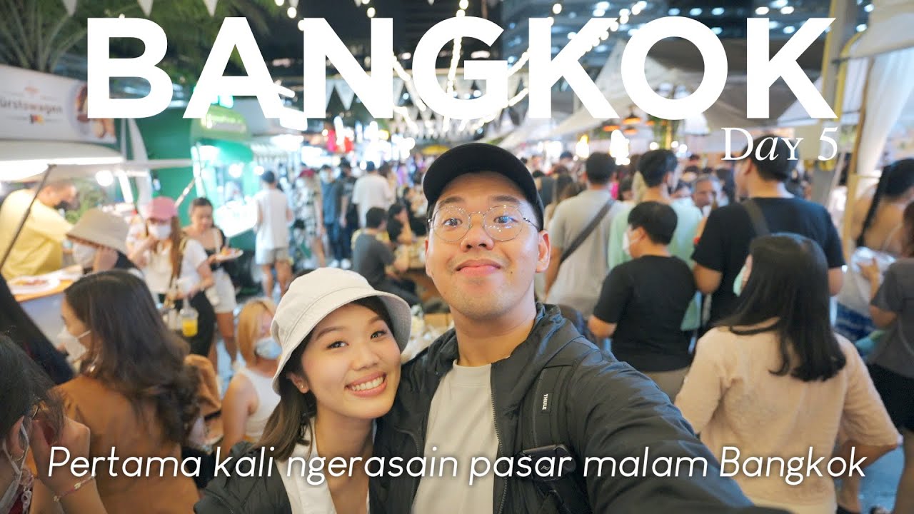 BANGKOK VLOG | Belanja & hunting makanan di night JODD Fairs 🥘