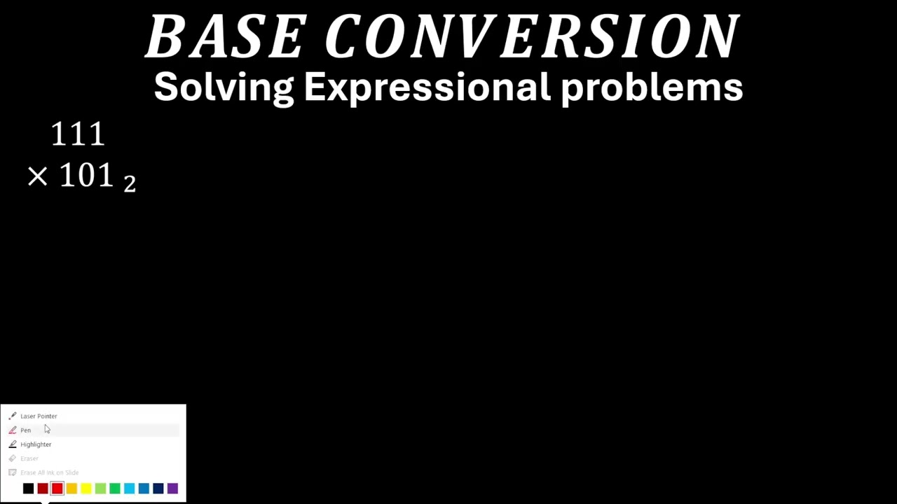 SOlving Binary Expresion | Binary number