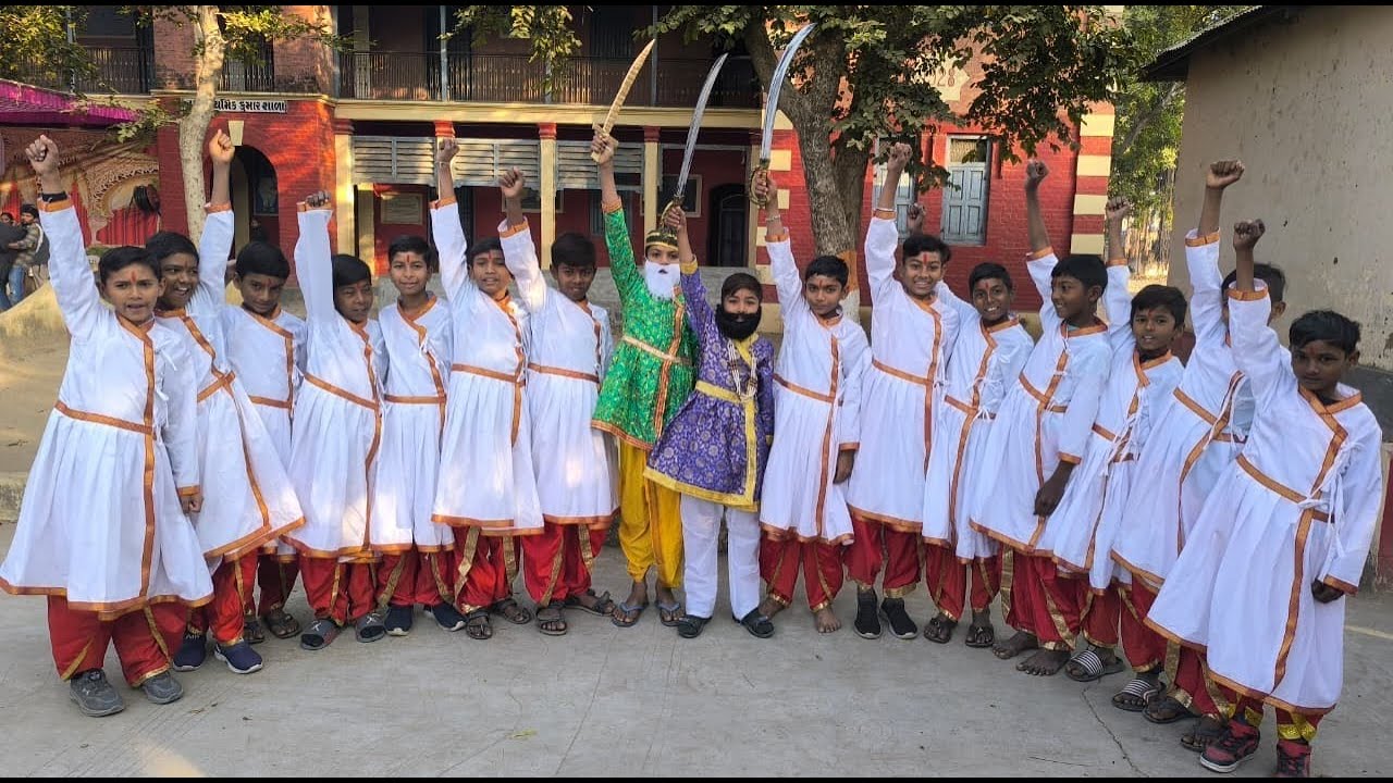 Chhava - Shambhaji Acting Perfomance | Aaya re tufan | Annual Function | Narkumar