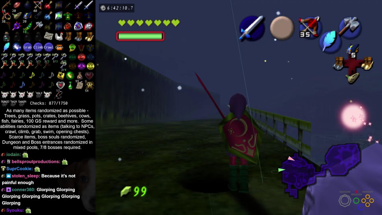 Ocarina of Time Randomizer with every possible item randomized [Part 1]