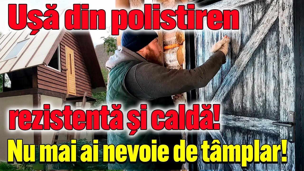 Cum să-ți faci ușă din polistiren cu un strat rezistent și super ieftin!