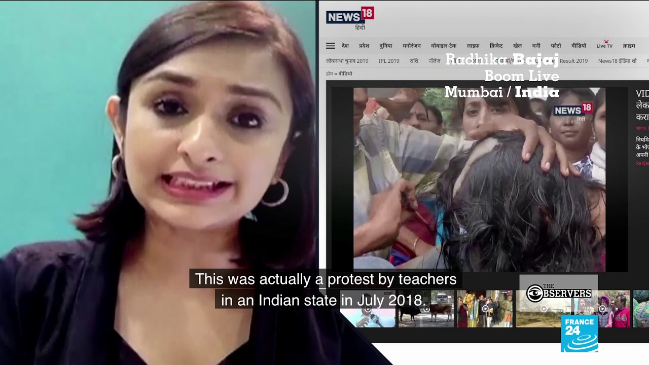 Fact-checking during India's election
