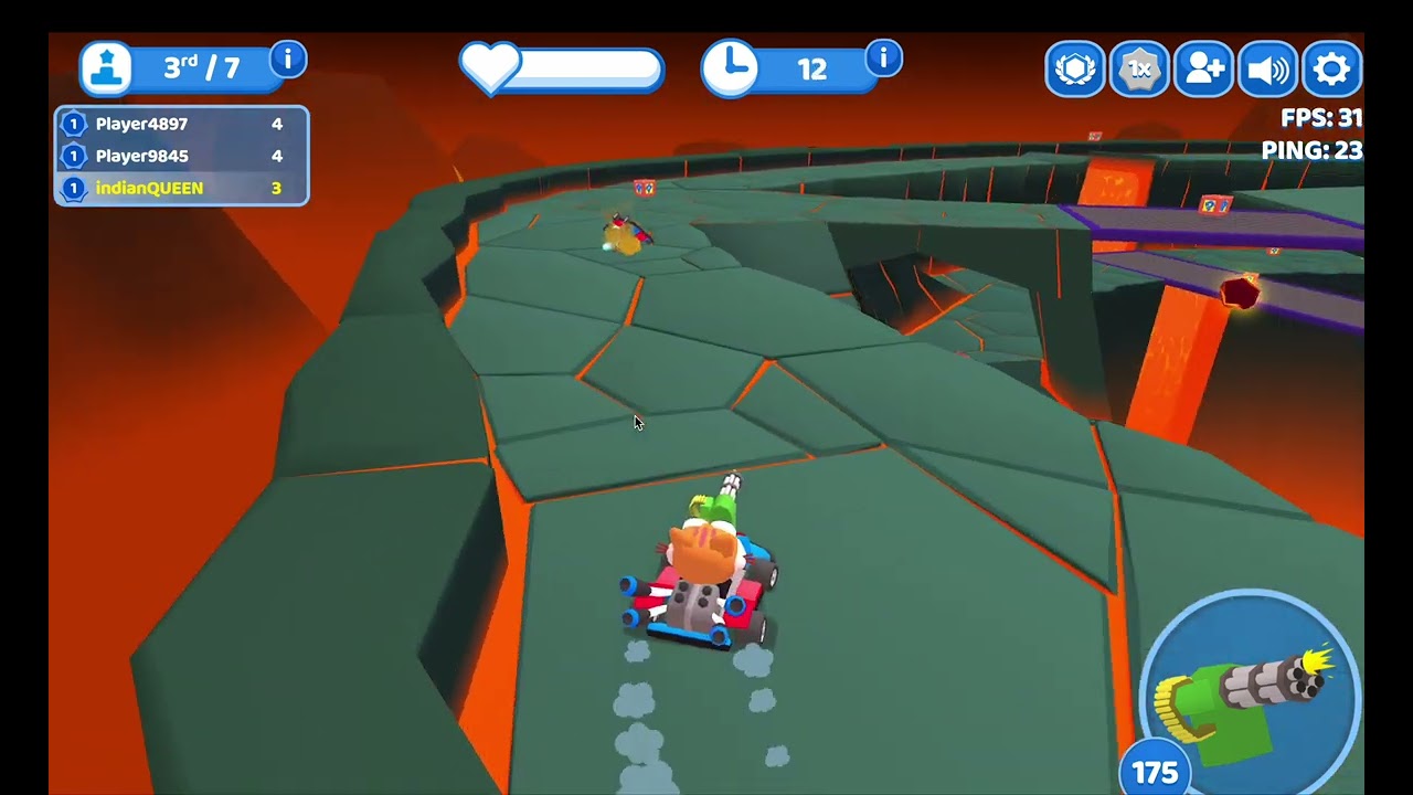 smash karts game on crazy games KMM kids club