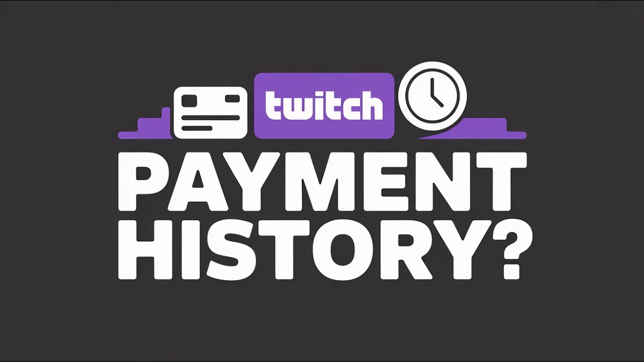 Where to Find Your Twitch Payment History (Purchases & Payouts)