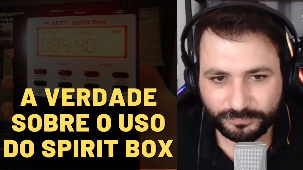 EQUIPAMENTOS PARA COLETAR VOZES DE ESPÍRITOS
