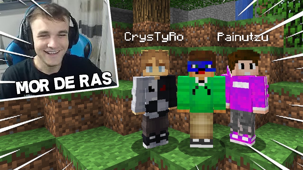 ASE, CRYSTYRO si PAINUTZ AU O CRIZA DE RAS pe MINECRAFT