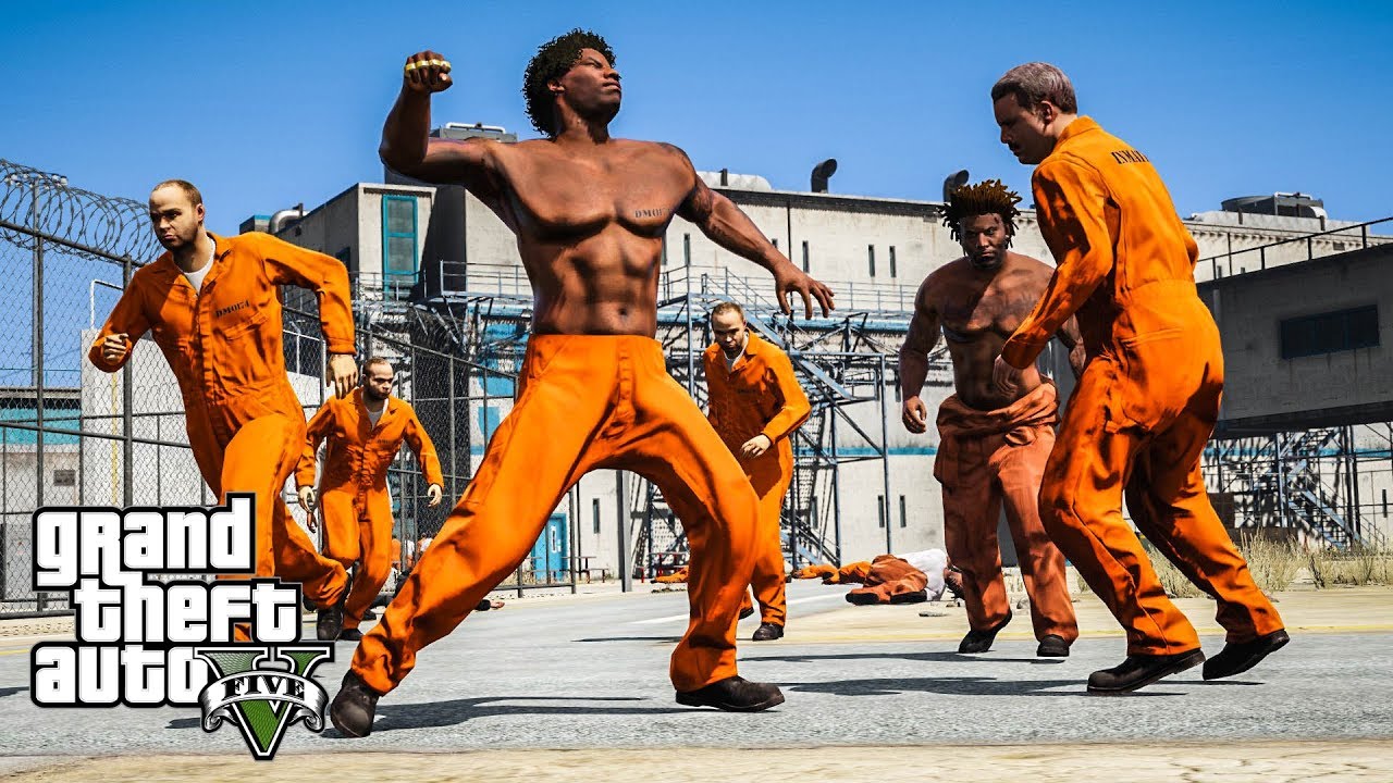 นักโทษมหากาฬ (Prison Life MOD GTA5)