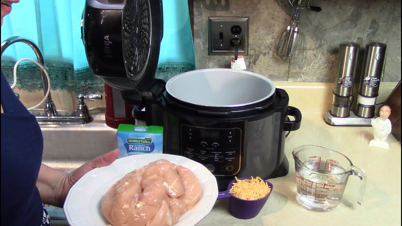 Pressure Cooker Ranch Chicken and Pasta