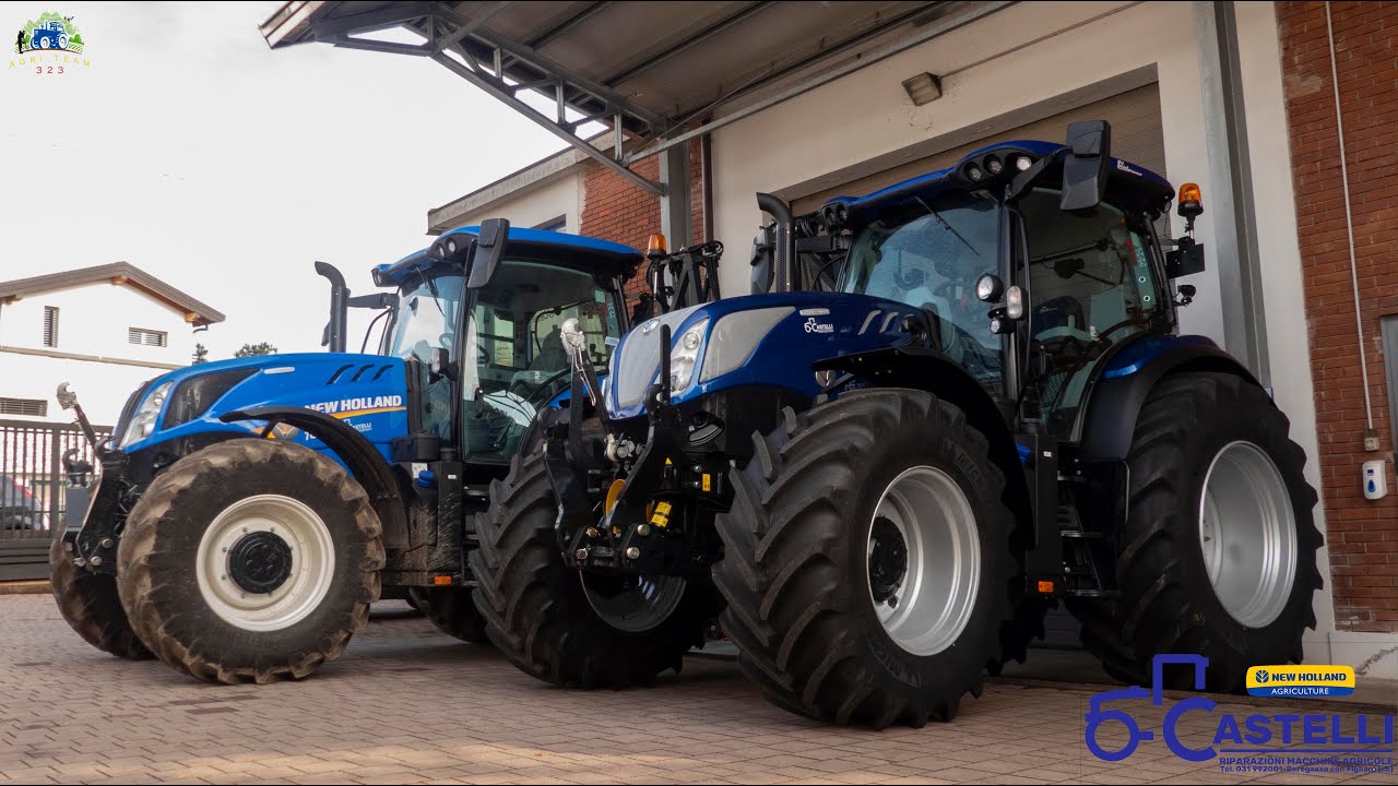 *NEW*  New Holland T6.180 BluPower | Castelli macchine agricole | Agriteam323