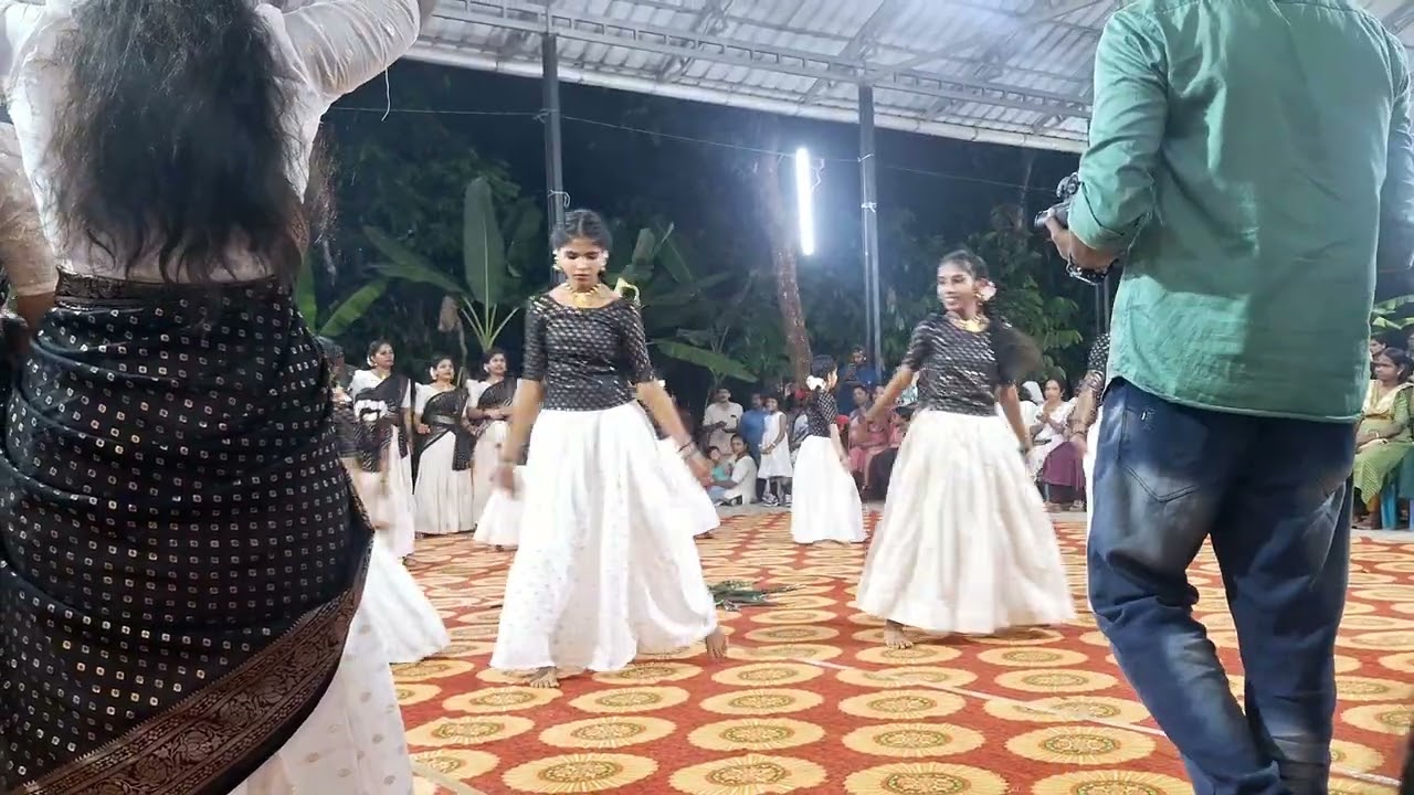 #കൈകൊട്ടികളി # ❤️ tharavattom temple 