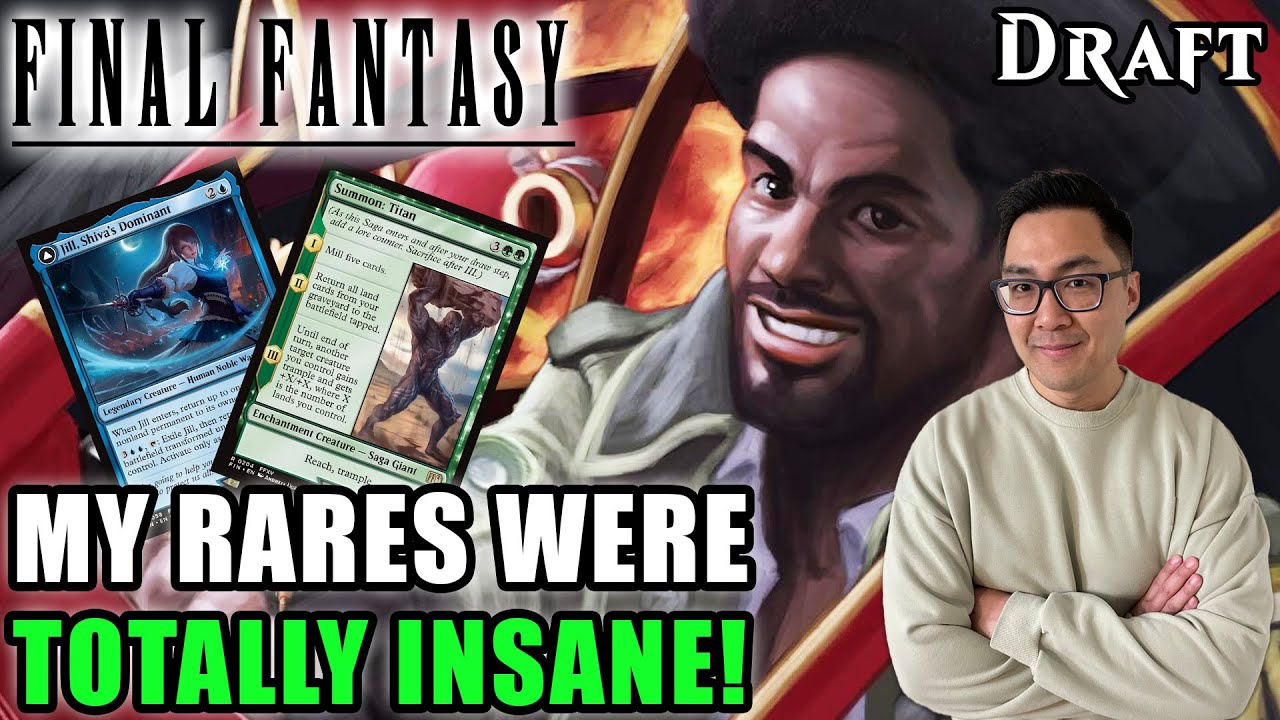 My Rares Were Totally Insane! | Final Fantasy Draft | MTG Arena
