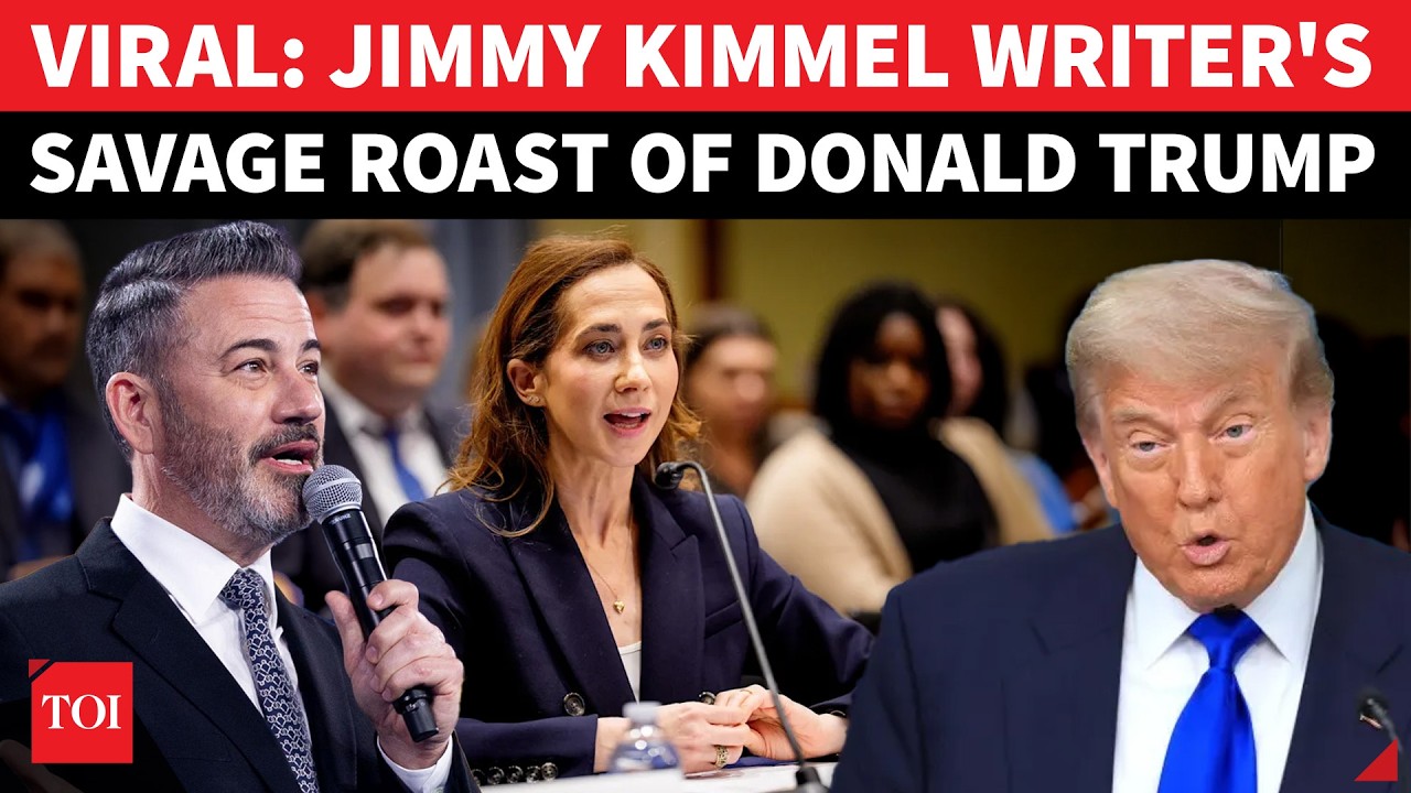 'Thin-Skinned Trump': Jimmy Kimmel Writer Brutally Roasts Trump On Capitol Hill; Kalb’s Viral Rant
