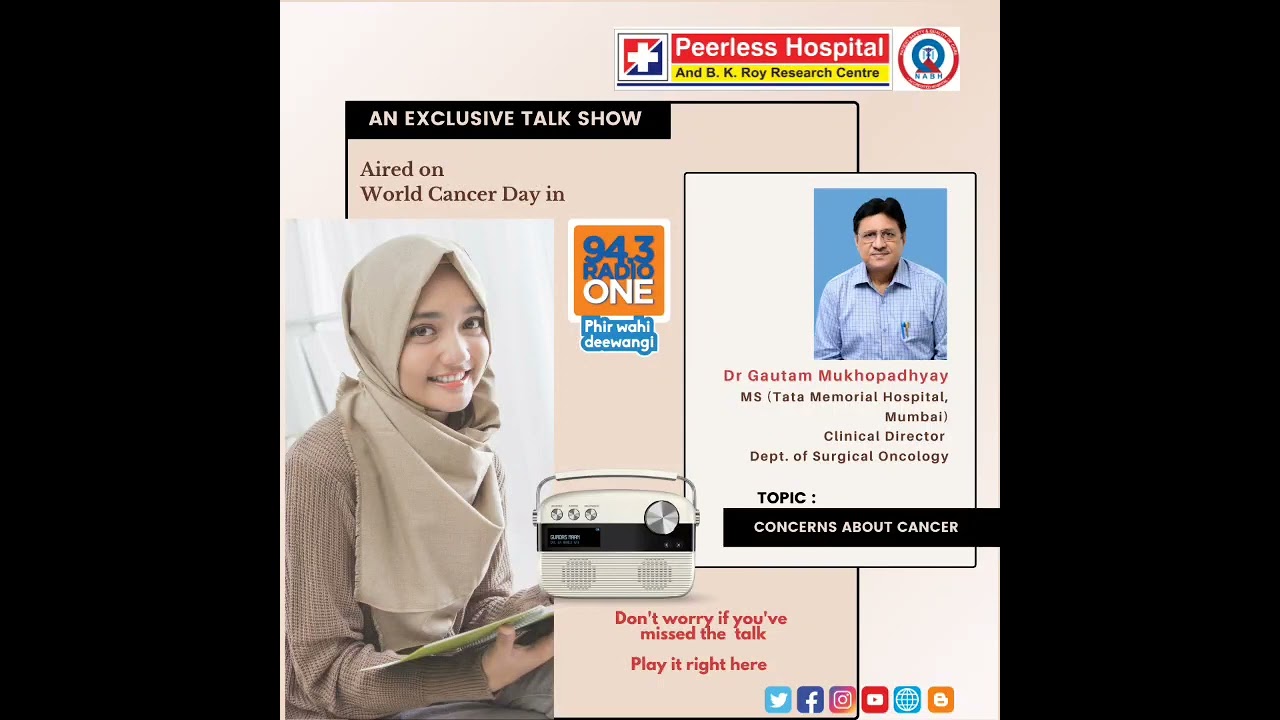 World Cancer Day l Dr. Gautam Mukherjee l 94.3 Radio One
