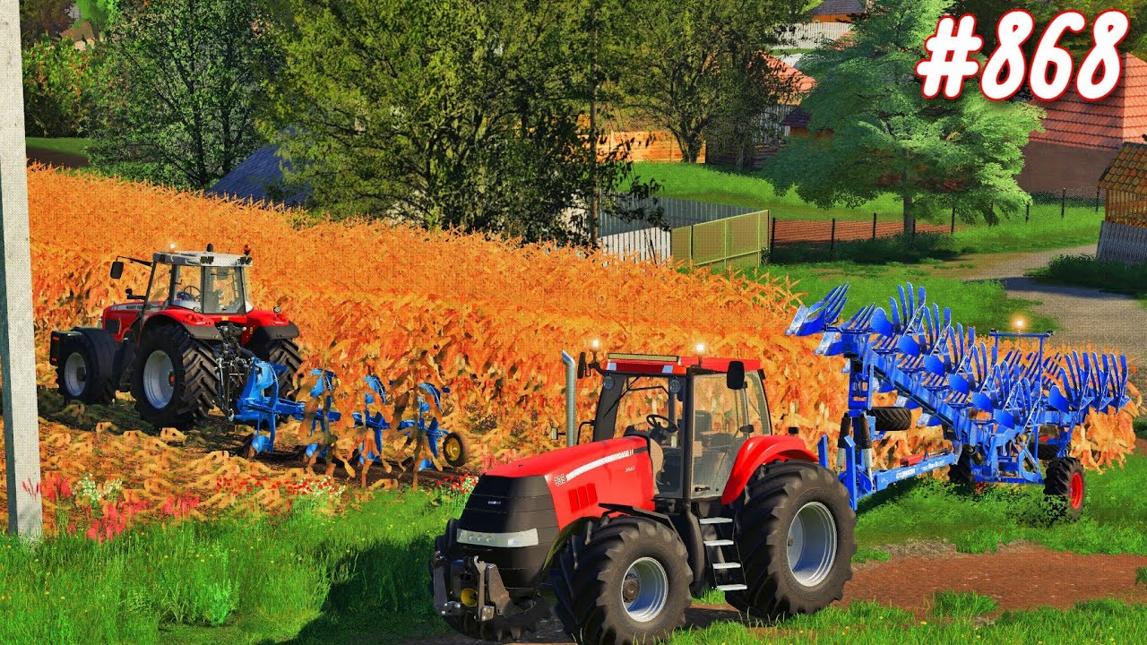 Ролевая игра на Думешти ///Я ПОЛОЖИЛ ЭТО В ПЛУГ [868]-Farming Simulator 19