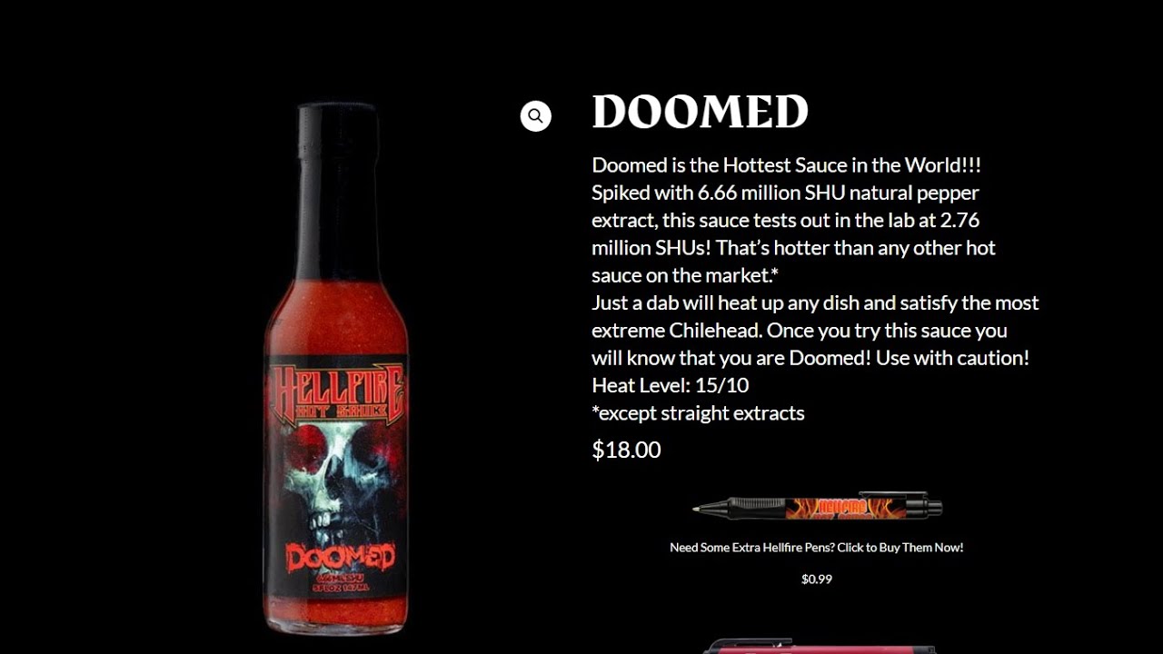 Doomed / 6.66 Mln SHU / Обзор соуса