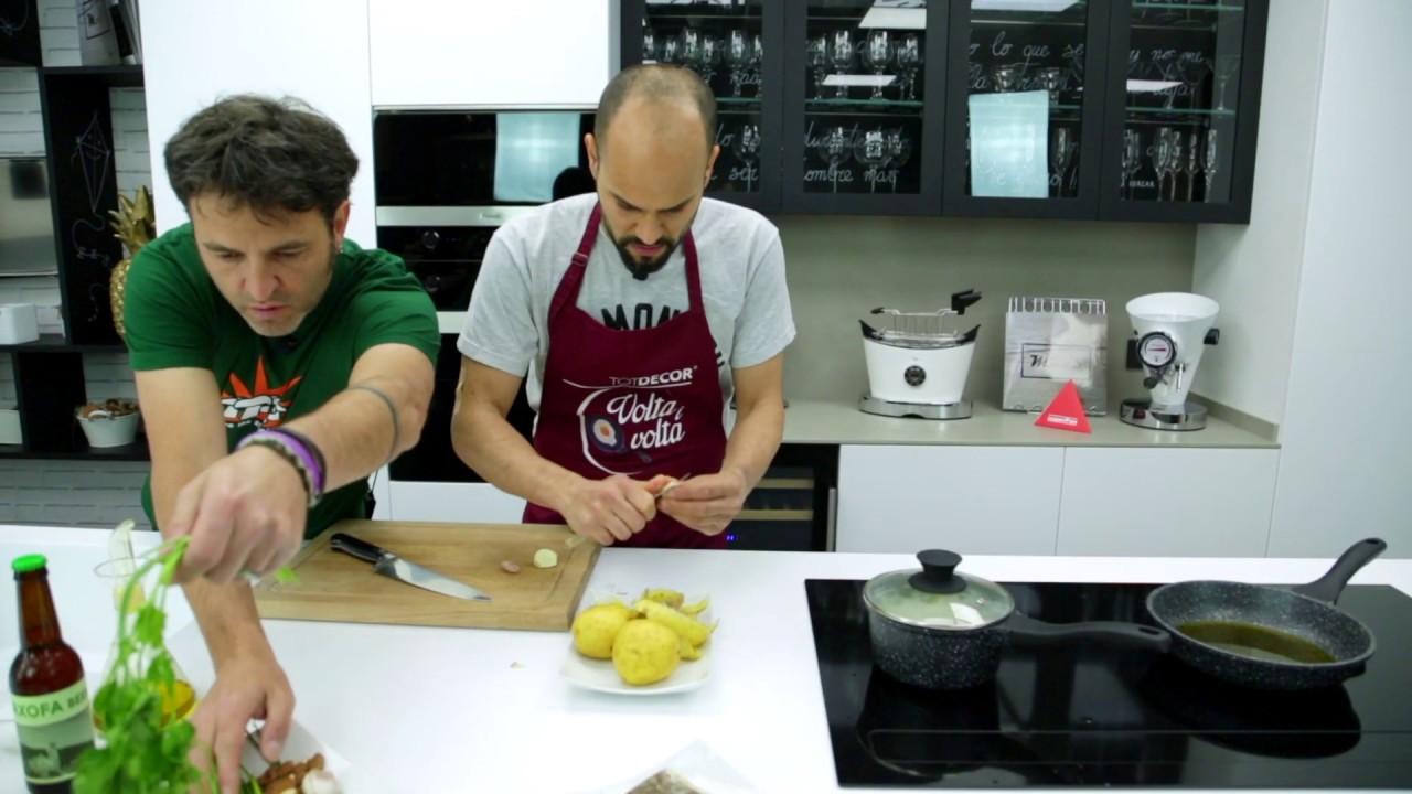 Bacallà a baixa temperatura amb patata i safrà amb Alberto Alguacil del Rest. El Pou de la Beleta