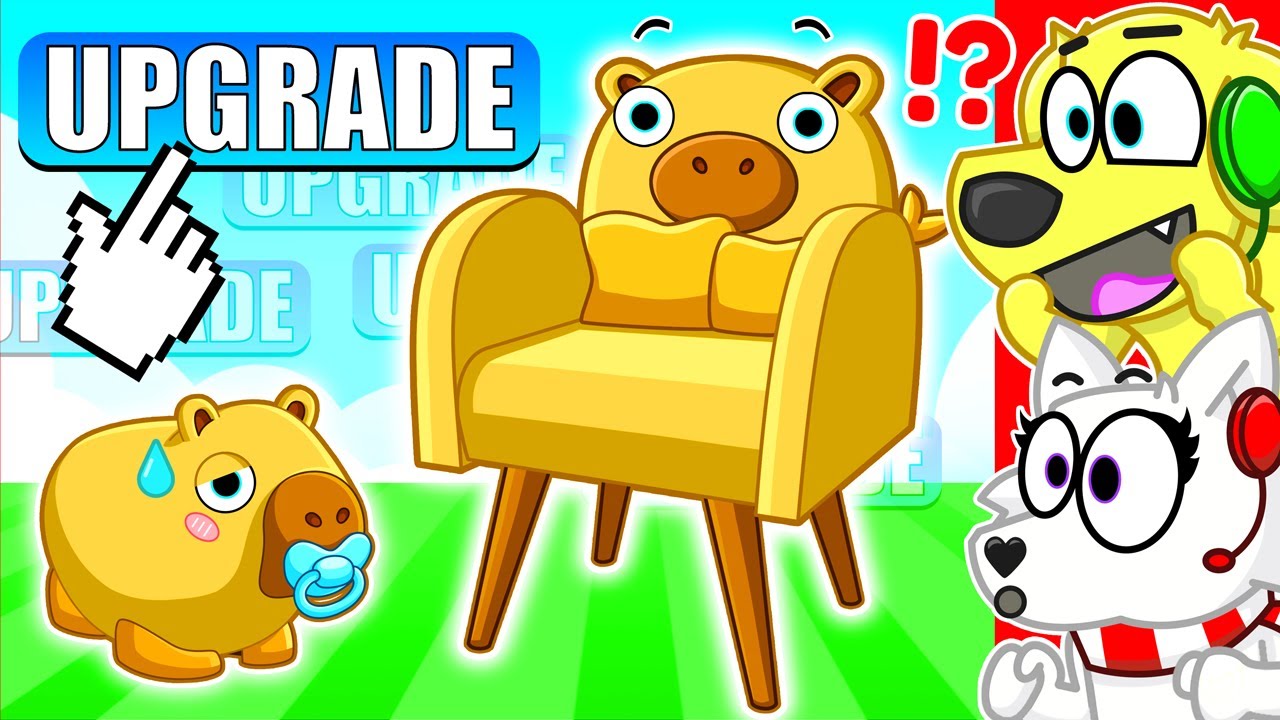 Upgrading my CAPYBARA 9,281,352 times in Roblox! (EXPENSIVE)