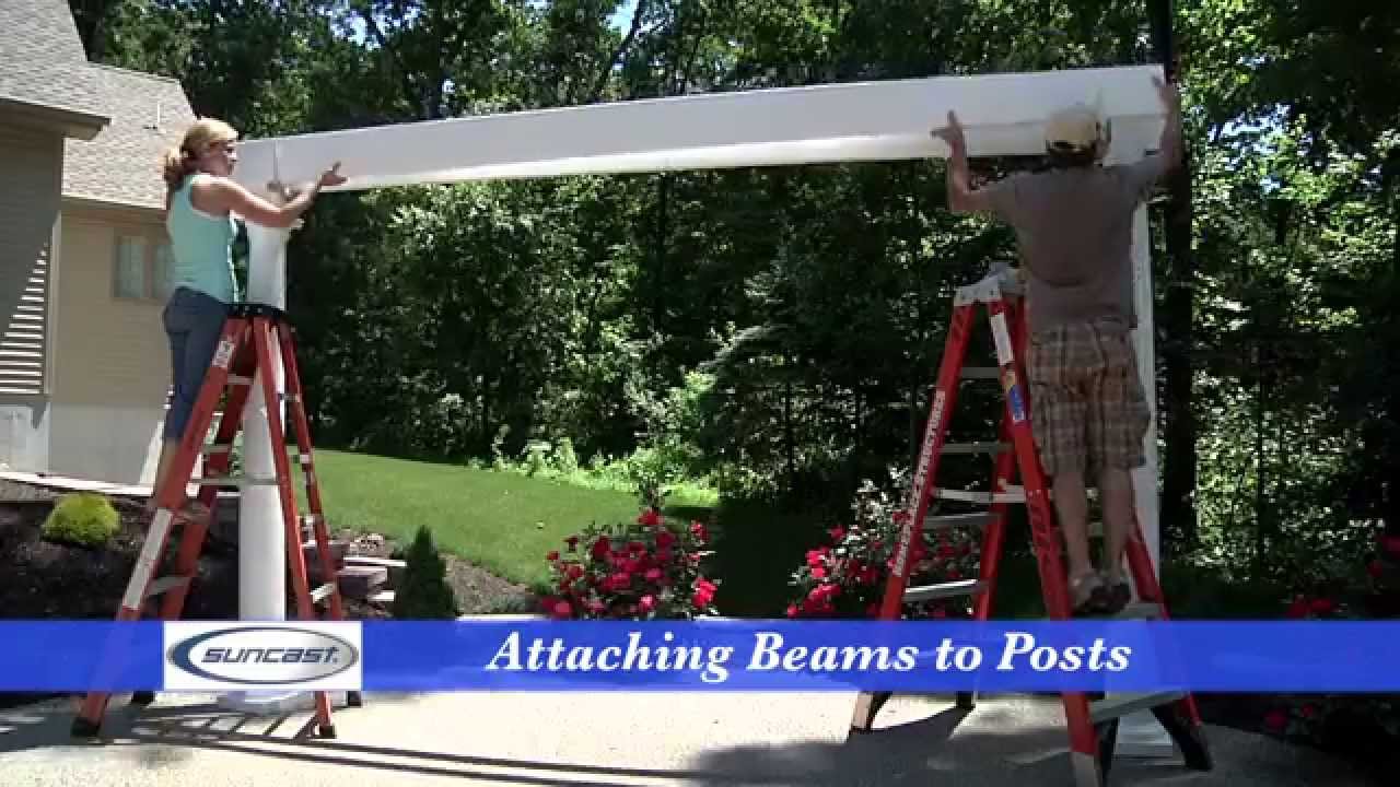 How to Assemble a Suncast Pergola