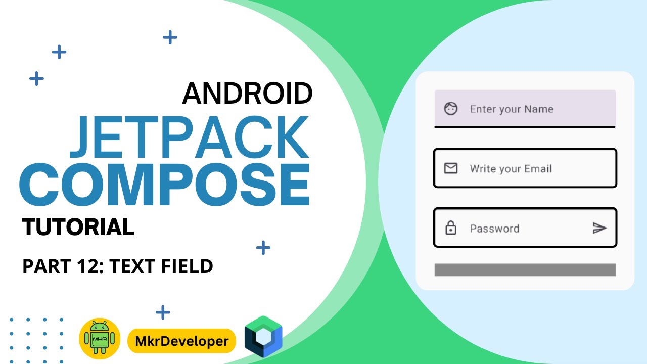 12 - TextField & Toast message - Jetpack Compose - Android Studio