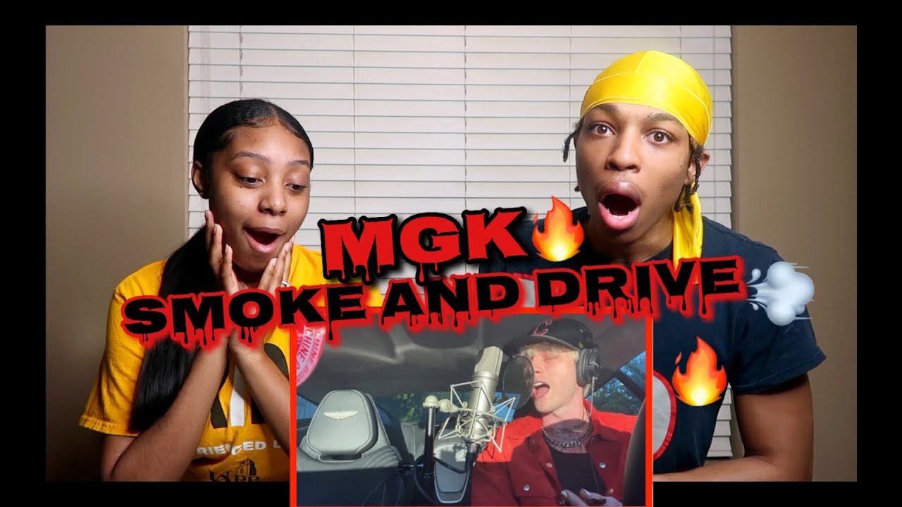 MGK - SMOKE AND DRIVE (REACTION!!) *HE GOING CRAZY🔥