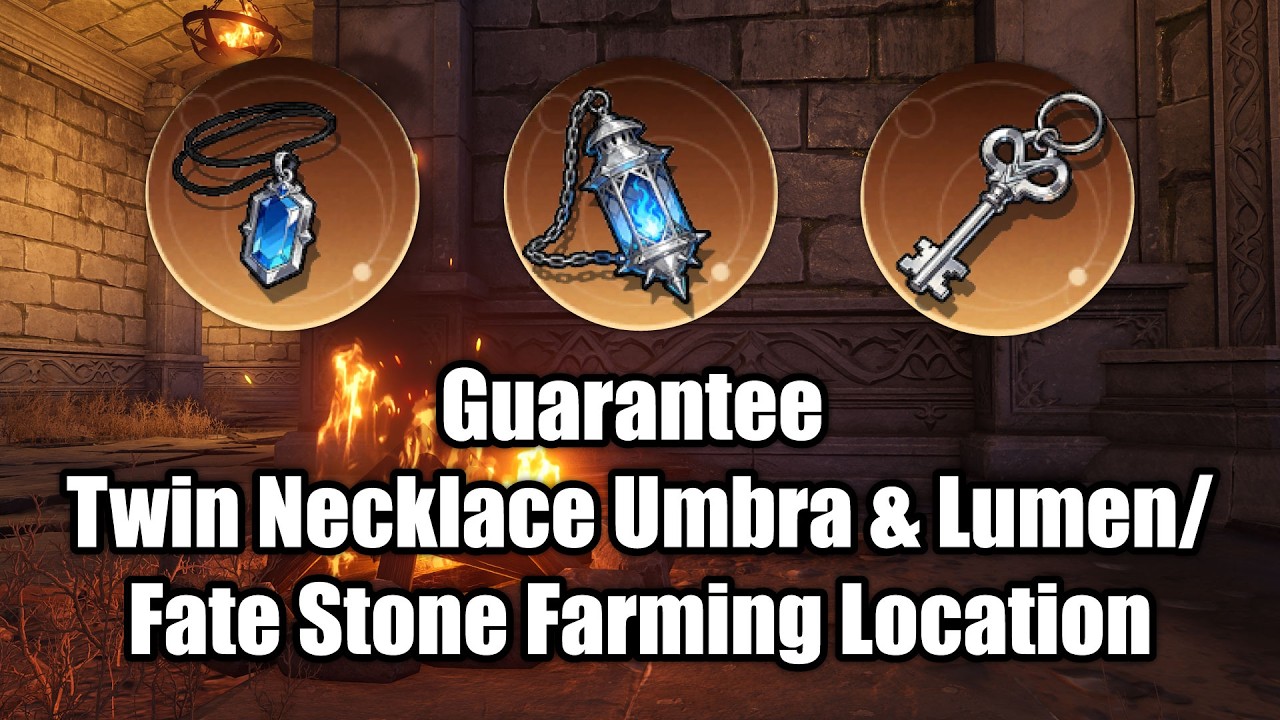 Twin Necklace Lumen & Umbra/ Fate Stone Farming Location in 999 Nights | NTE: Neverness to Everness